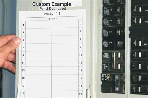 blank sticker labels for electrical box panel|electrical panel labels near me.